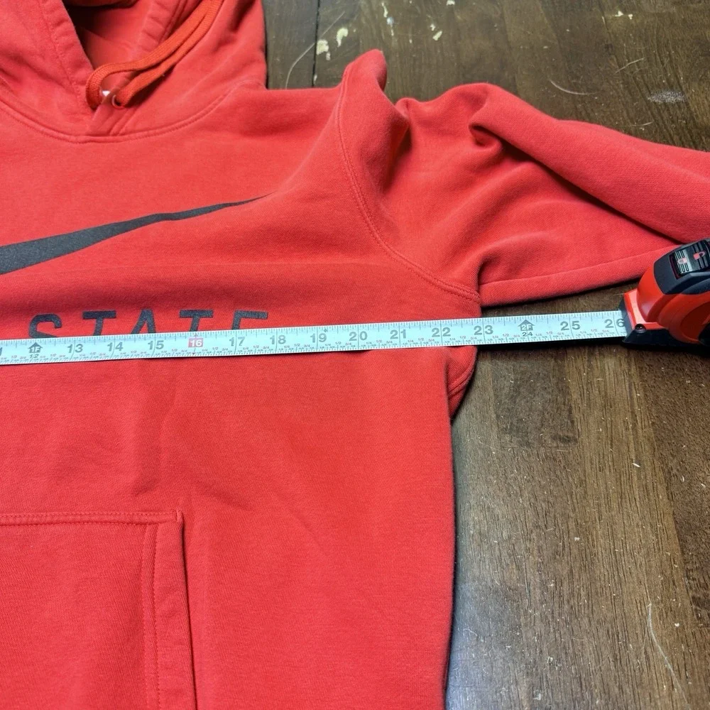 Ohio State Buckeyes Hoodie‎ Sweatshirt Club Fleece Mens Medium Red NCAA Football